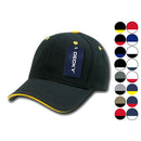 1 Dozen Blank Decky Sandwich Visor Pro Baseball Hats Caps Wholesale Lot-Serve The Flag 1 image