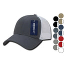 1 Dozen Decky 6 Panel Low Crown Mesh Golf Dad Caps Hats Wholesale Lots!!-Serve The Flag 1 image