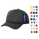 Decky Solid Two Tone 5 Panel Kids Foam Trucker Hats Caps Unisex-Serve The Flag 1 image