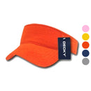 Decky Golf Tennis Walking Visor Sports Summer Sun Terry Cloth Snug Fit Unisex-Serve The Flag 1 image