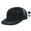 1 Dozen Decky 5 Panel Contra-Stitch 5 Panel Racing Jockey Biker Hats Wholesale-Serve The Flag 1 image