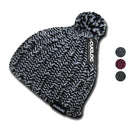 Cuglog Hewitts Beanies Style Winter Cuffed Caps Pom Hats-Serve The Flag 1 image