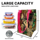 Empire Cove 2 Piece Gift Set Camouflage Large Tote Bag Insulated Lunch Bag Cooler-Casaba Shop 5 image