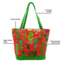 Empire Cove 2 Piece Gift Set Cactus Large Tote Bag Insulated Lunch Bag Cooler-Casaba Shop 3 image