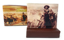 100 LOT Printed Designs Bifold Wallets In Gift Box Cash Card Id Slots Mens Womens Youth Wholesale-Serve The Flag 107 image