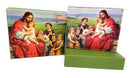 100 LOT Printed Designs Bifold Wallets In Gift Box Cash Card Id Slots Mens Womens Youth Wholesale-Serve The Flag 110 image