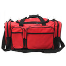 20inch Large Heavy Duty Strong Duffle Bags Travel Sports School Gym Carry Luggage-Serve The Flag 13 image