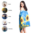 Empire Cove 2 in 1 Convertible Beach Towel Tote Bag Shoulder Bag Pool Swim  6 image