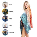 Empire Cove 2 in 1 Convertible Beach Towel Tote Bag Shoulder Bag Pool Swim  36 image