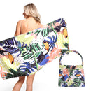 Empire Cove 2 in 1 Convertible Beach Towel Tote Bag Shoulder Bag Pool Swim  43 image