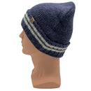 Empire Cove Winter Knit Striped Beanie-UNCATEGORIZED-Empire Cove-Black-Casaba Shop 13 image