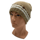 Empire Cove Winter Knit Striped Beanie-UNCATEGORIZED-Empire Cove-Black-Casaba Shop 17 image
