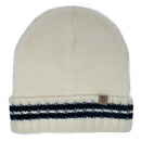 Empire Cove Winter Knit Striped Beanie-UNCATEGORIZED-Empire Cove-Ivory-Casaba Shop 5 image