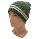 Empire Cove Winter Knit Striped Beanie-UNCATEGORIZED-Empire Cove-Black-Casaba Shop 26 image