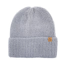 Empire Cove Womens Ribbed Knit Cuff Beanie-UNCATEGORIZED-Empire Cove-Dusty pink-Casaba Shop 11 image
