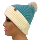 Empire Cove Winter Ribbed Knit Beanie with Faux Fur Pom Pom Hats Gifts for Her-Beanies-Empire Cove-Mustard-Casaba Shop 9 image