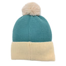 Empire Cove Winter Ribbed Knit Beanie with Faux Fur Pom Pom Hats Gifts for Her-Beanies-Empire Cove-Taupe-Casaba Shop 11 image