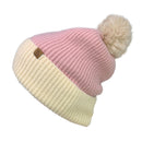 Empire Cove Winter Ribbed Knit Beanie with Faux Fur Pom Pom Hats Gifts for Her-Beanies-Empire Cove-Black-Casaba Shop 12 image