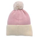 Empire Cove Winter Ribbed Knit Beanie with Faux Fur Pom Pom Hats Gifts for Her-Beanies-Empire Cove-Rust-Casaba Shop 15 image