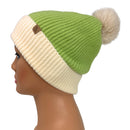 Empire Cove Winter Ribbed Knit Beanie with Faux Fur Pom Pom Hats Gifts for Her-Beanies-Empire Cove-Rust-Casaba Shop 17 image