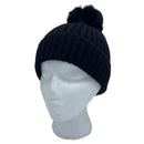 Empire Cove Winter Kids Boys Girls Cable Knit Cuff Beanie with Pom Pom-UNCATEGORIZED-Empire Cove-Beige-Casaba Shop 13 image