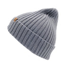 Empire Cove Womens Winter Solid Ribbed Knit Cuff Beanie Hat Soft Warm-Beanies-Empire Cove-Grey-Casaba Shop 16 image