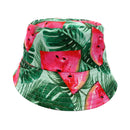 Empire Cove Fruit Print Bucket Hat Reversible Fisherman Cap Women Men Summer 2 image