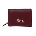Empire Cove Stylish Trifold Love Wallets for Women Ladies Teens Card Coin Holder-UNCATEGORIZED-Empire Cove-Wine Red-Casaba Shop