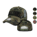 1 Dozen Army Marines Camouflage Military Baseball Caps Hats Wholesale Lots-Serve The Flag 1 image