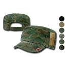 1 Dozen Bdu Patrol Military Cotton W Zipper Camo Camouflage Caps Hats Wholesale Bulk-Serve The Flag 1 image