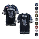 Rapid Dominance Military Football Jersey Navy Air Force Army Marines T Shirts-Serve The Flag 1 image
