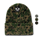 Rapid Dominance 1 Dozen Military Camouflage Cuffed Beanies Knit Watch Caps Wholesale-Serve The Flag 1 image