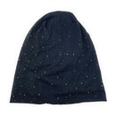 Empire Cove Stud Beanie with Fleece Winter Warm Womens Hats-UNCATEGORIZED-Empire Cove-Black-Casaba Shop 5 image