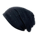 Empire Cove Stud Beanie with Fleece Winter Warm Womens Hats-UNCATEGORIZED-Empire Cove-Black-Casaba Shop 6 image