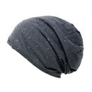 Empire Cove Stud Beanie with Fleece Winter Warm Womens Hats-UNCATEGORIZED-Empire Cove-Black-Casaba Shop 11 image