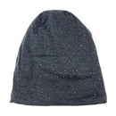 Empire Cove Stud Beanie with Fleece Winter Warm Womens Hats-UNCATEGORIZED-Empire Cove-Black-Casaba Shop 12 image