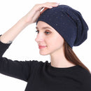 Empire Cove Stud Beanie with Fleece Winter Warm Womens Hats-UNCATEGORIZED-Empire Cove-Black-Casaba Shop 16 image