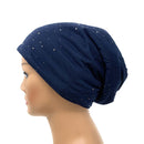 Empire Cove Stud Beanie with Fleece Winter Warm Womens Hats-UNCATEGORIZED-Empire Cove-Black-Casaba Shop 19 image