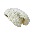 Empire Cove Cable Knit Long Beanie Braided Slouch Cuffed Womens Winter Warm-UNCATEGORIZED-Empire Cove-Khaki-Casaba Shop 2 image
