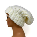 Empire Cove Cable Knit Long Beanie Braided Slouch Cuffed Womens Winter Warm-UNCATEGORIZED-Empire Cove-Khaki-Casaba Shop 5 image
