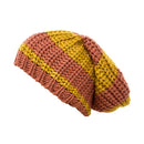 Empire Cove Slouch Long Beanie Winter Warm Knit Two Tone Womens Mens Unisex-UNCATEGORIZED-Empire Cove-Black/White-Casaba Shop 2 image