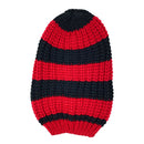 Empire Cove Slouch Long Beanie Winter Warm Knit Two Tone Womens Mens Unisex-UNCATEGORIZED-Empire Cove-Black/White-Casaba Shop 12 image