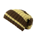 Empire Cove Slouch Long Beanie Winter Warm Knit Two Tone Womens Mens Unisex-UNCATEGORIZED-Empire Cove-Black/White-Casaba Shop 4 image