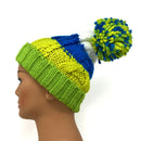 Empire Cove Cable Knit Beanie with Pom Pom Winter Multi Color Womens-UNCATEGORIZED-Empire Cove-Charcoal-Casaba Shop 6 image