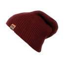 Empire Cove Long Beanie Winter Warm Solid Knit Womens Mens Unisex-UNCATEGORIZED-Empire Cove-Black-Casaba Shop 2 image