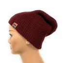 Empire Cove Long Beanie Winter Warm Solid Knit Womens Mens Unisex-UNCATEGORIZED-Empire Cove-Black-Casaba Shop 14 image
