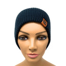 Empire Cove Long Beanie Winter Warm Solid Knit Womens Mens Unisex-UNCATEGORIZED-Empire Cove-Black-Casaba Shop 17 image