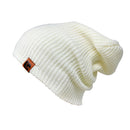 Empire Cove Long Beanie Winter Warm Solid Knit Womens Mens Unisex-UNCATEGORIZED-Empire Cove-Black-Casaba Shop 4 image