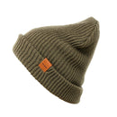 Empire Cove Long Beanie Winter Warm Solid Knit Womens Mens Unisex-UNCATEGORIZED-Empire Cove-Black-Casaba Shop 6 image