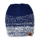 Empire Cove Knit Ponytail Beanie Womens Winter Warm-UNCATEGORIZED-Empire Cove-Navy-Casaba Shop 10 image